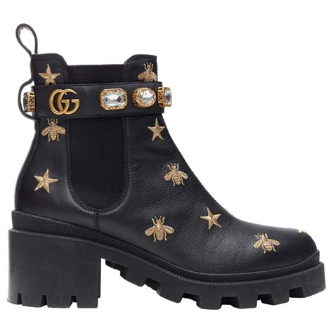 gucci bee trainers womens|gucci boots with bees.